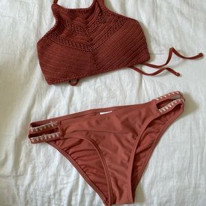 Target Crochet Halter Bikini